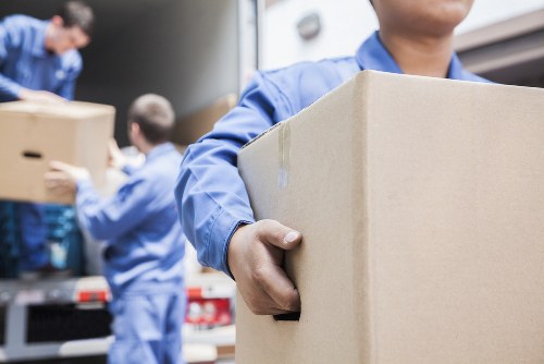 Local office removals planning in Putney with careful loading for business relocation