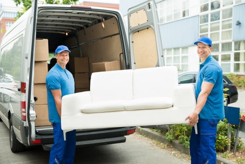 Customer reviewing a complaints procedure for a storage service
