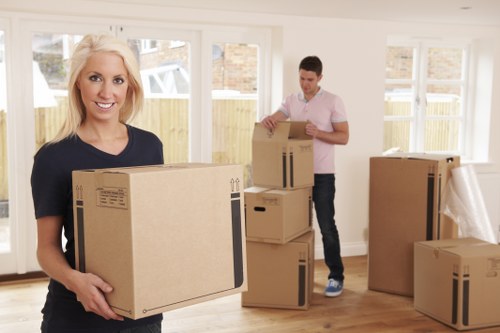 Office storage collection and organised business items in Putney