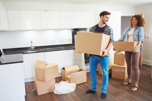 Local collection and storage of confidential paperwork in Putney