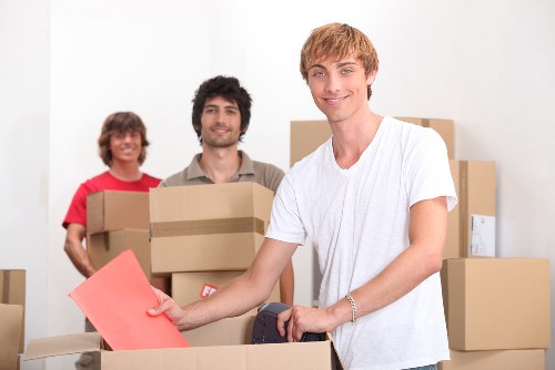 Secure storage for household furniture during a move or renovation